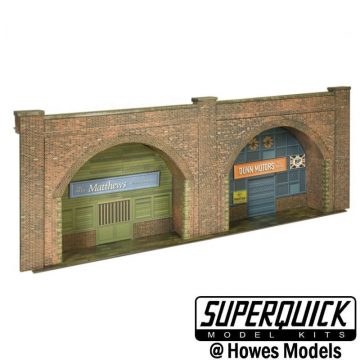 SuperQuick C8 Red Brick embankment Arch Kit