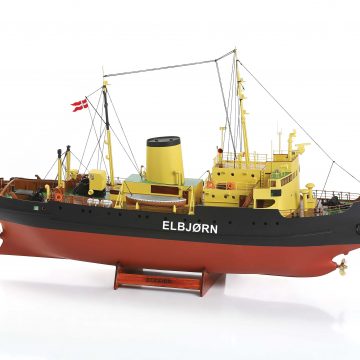 Billing Boats Elbjorn “Icebreaker'' BB536 Model Boat Kit