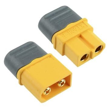 XT60 Connectors Pair Gold Plated with Cap