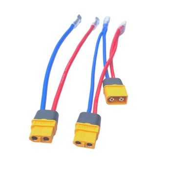 Lake Reaper Bait Boat Battery Leads with XT60 Connectors and Spade Connectors