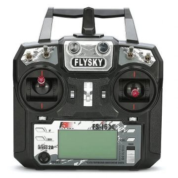 FlySky FS-i6X 2.4G 6CH Transmitter and FS-IA6B Receiver System LCD Screen Latest Version Mode 2