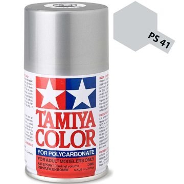 Tamiya PS-41 Bright Silver Polycarbonate Spray Paint