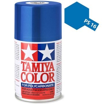 Tamiya PS-16 Metallic Blue Polycarbonate Spray Paint