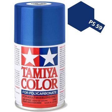 Tamiya PS-59 Dark Metallic Blue Polycarbonate Spray Paint