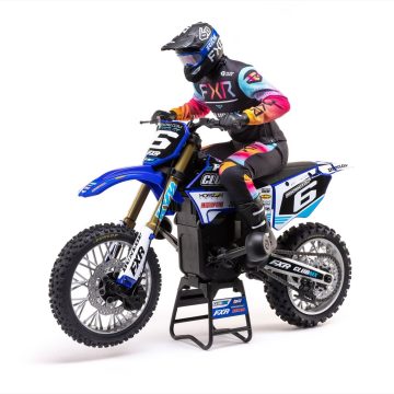 Losi 1/4 Promoto-MX Motorcycle RTR, Club MX (Blue) C-LOS06000T2