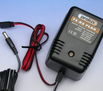 Prolux TX/RX Peak 1 Amp 240V Fast Charger - Futaba Plug