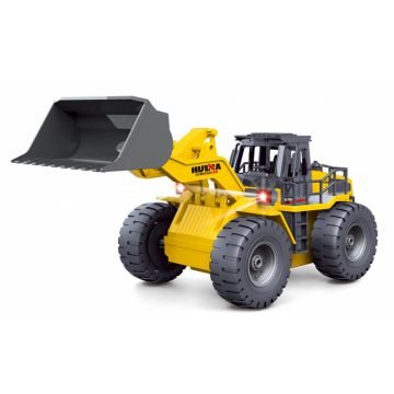 HUINA 1/18TH 2.4G 9 Channel Wheeled Loader Truck With Die Cast Bucket - CY1532
