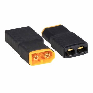 TRX Traxxas Female to XT60 / XT-60 Male Connector Lipo Battery Adapter