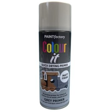 RAPIDE Matt Grey Primer Spray - 400ml Can