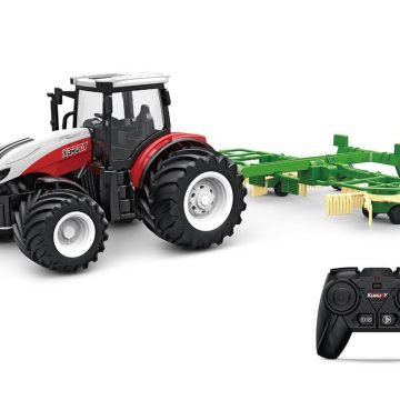 Radio Control RC Tractor with Rotary Rake Korody RC 1:24 Scale - K-6637K