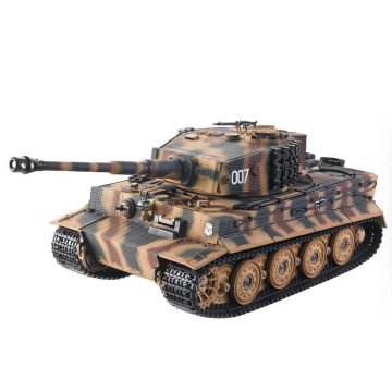 Taigen 1:24 Tiger 1 Infrared Radio Control Battle Tank Late Version - Camo
