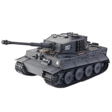 Taigen 1:24 Tiger 1 Infrared Radio Control Battle Tank Late Version - Grey