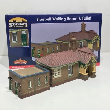 Bachmann Scenecraft OO 44-090G Bluebell Waiting Room & Toilet Southern Livery Boxed