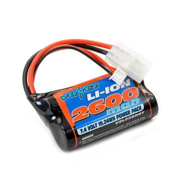 VOLTZ LI-ION 7.4V 2600MAH BATTERY WITH TAMIYA PLUG