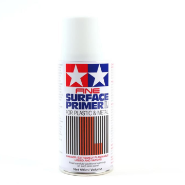 Tamiya Fine Surface Primer L White180ml Spray Can