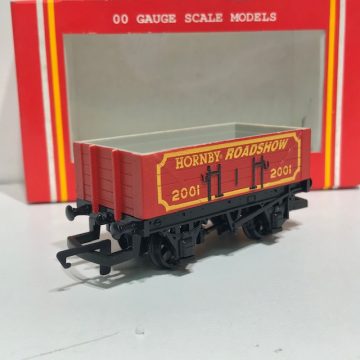 Hornby 2001 Hornby Roadshow 5 Plank Wagon Boxed