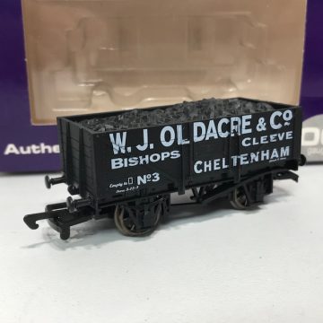 Dapol 5 Plank Wagon W.J Oldacre & Co Cheltenham Limited Edition Wagon Boxed