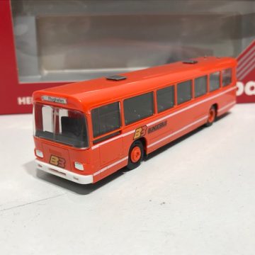 Herpa 1/87 HO Scale MAN SU 240 Bus BB Bundebus Orange Boxed