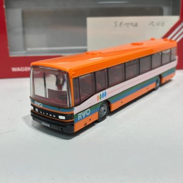 Herpa 1/87 HO Scale Setra S215 SL Bus RVO Orange Boxed