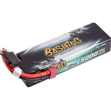 Li-Po G-Tech Car Hard Case 2S 7.4V 5000mAh 60C with T-TypeO-GTC2S5000-60T NEW