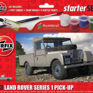 A55012 Airfix Starter Set - Land Rover Series 1