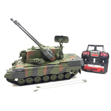 HAYA 1/16th Flakpanzer Gepard Cannon Smoking & Flashing RTR RC Tank