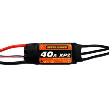Overlander XP2 40A Brushless Speed Controller For RC Aircraft