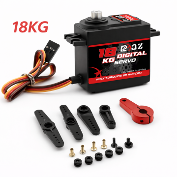 18KG High Torque Metal Geared Waterproof Digital Servo D1800St