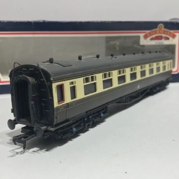 Bachmann 34-050A GWR Chocolate & Cream 60' Collett 3RD Coach Boxed