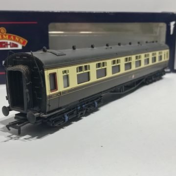 Bachmann 34-052 GWR Chocolate & Cream 60' Collett 3RD Coach Boxed