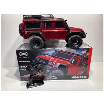 TRX-4 Land Rover Defender 1:10 4X4 Electric Trail Crawler, Red