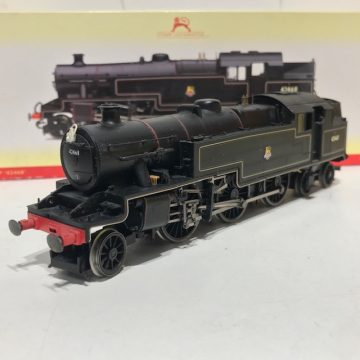 Hornby R2636X BR 2-6-4T Stanier 4MT 42468 BR Black Early Crest DCC Fitted Boxed